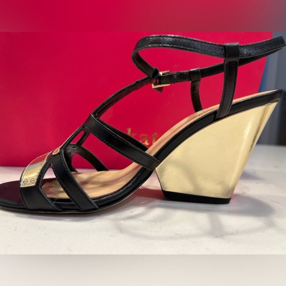 Kate Spade Eiffel Tower Wedges - Picture 3 of 4